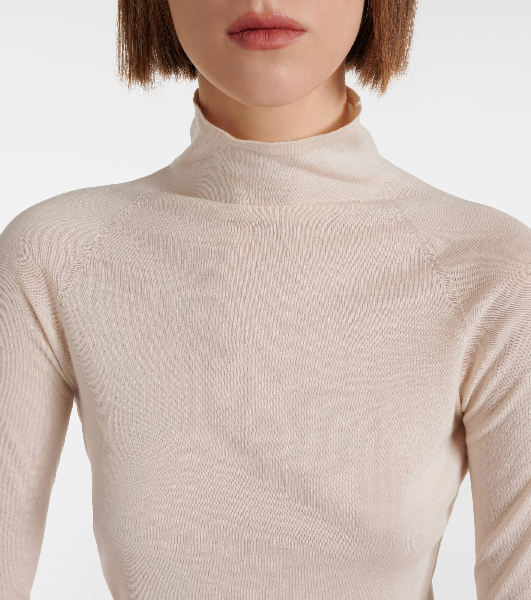 Honna wool turtleneck top - 4