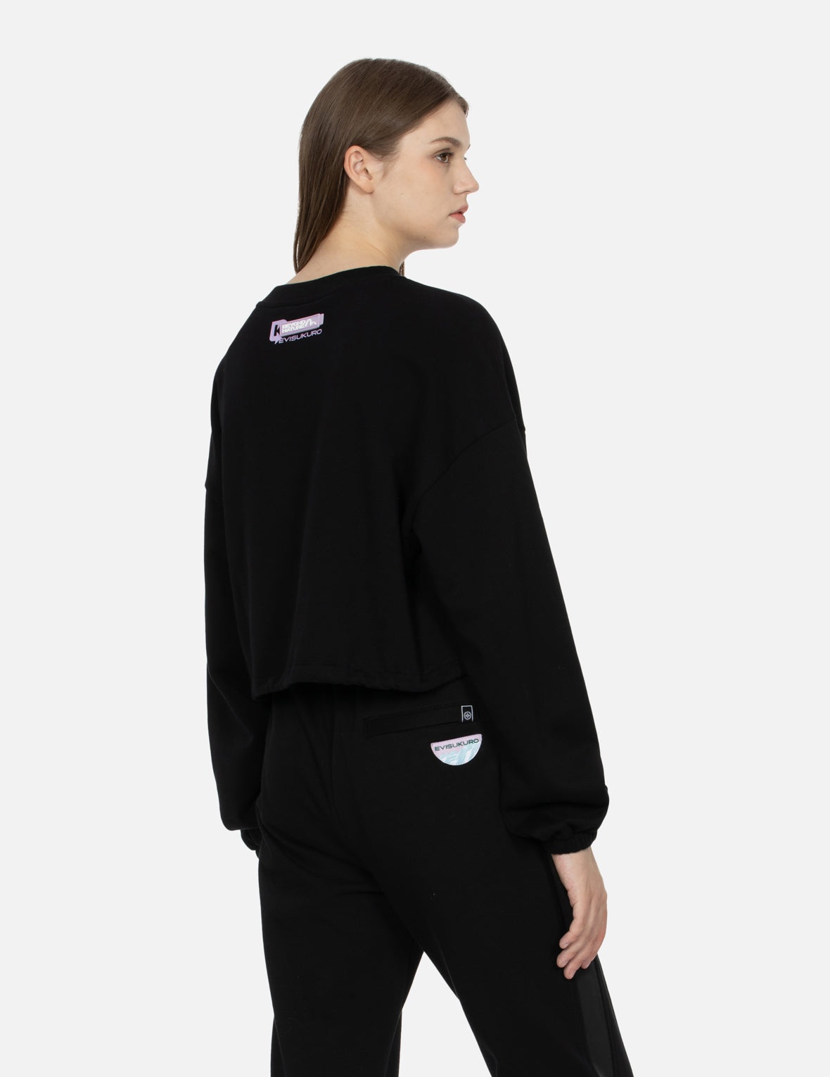Multiple Seagull Print Loose Fit Sweatshirt - 8