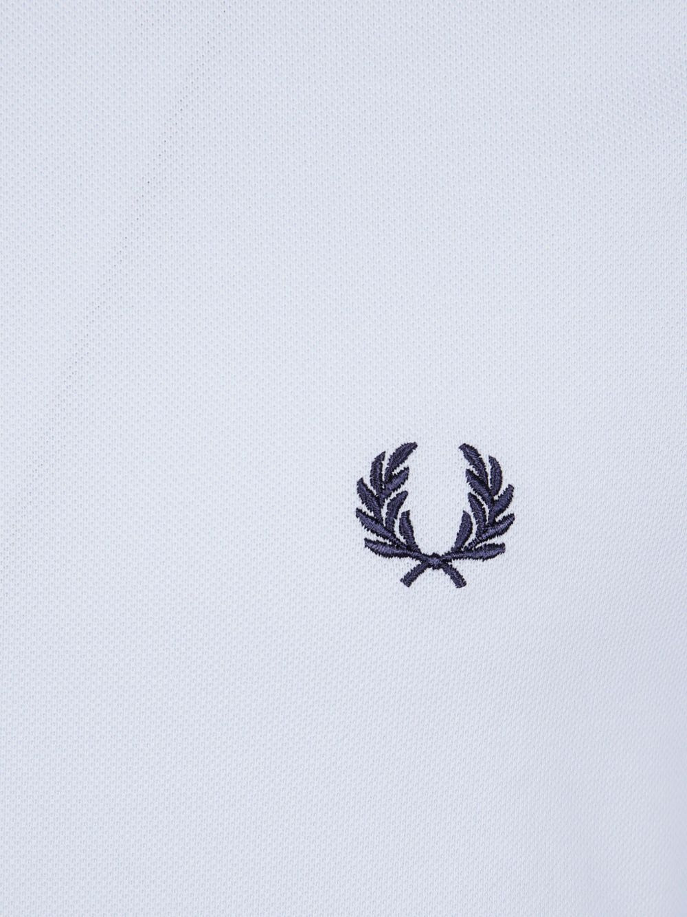 laurel wreath-embroidered polo shirt - 3