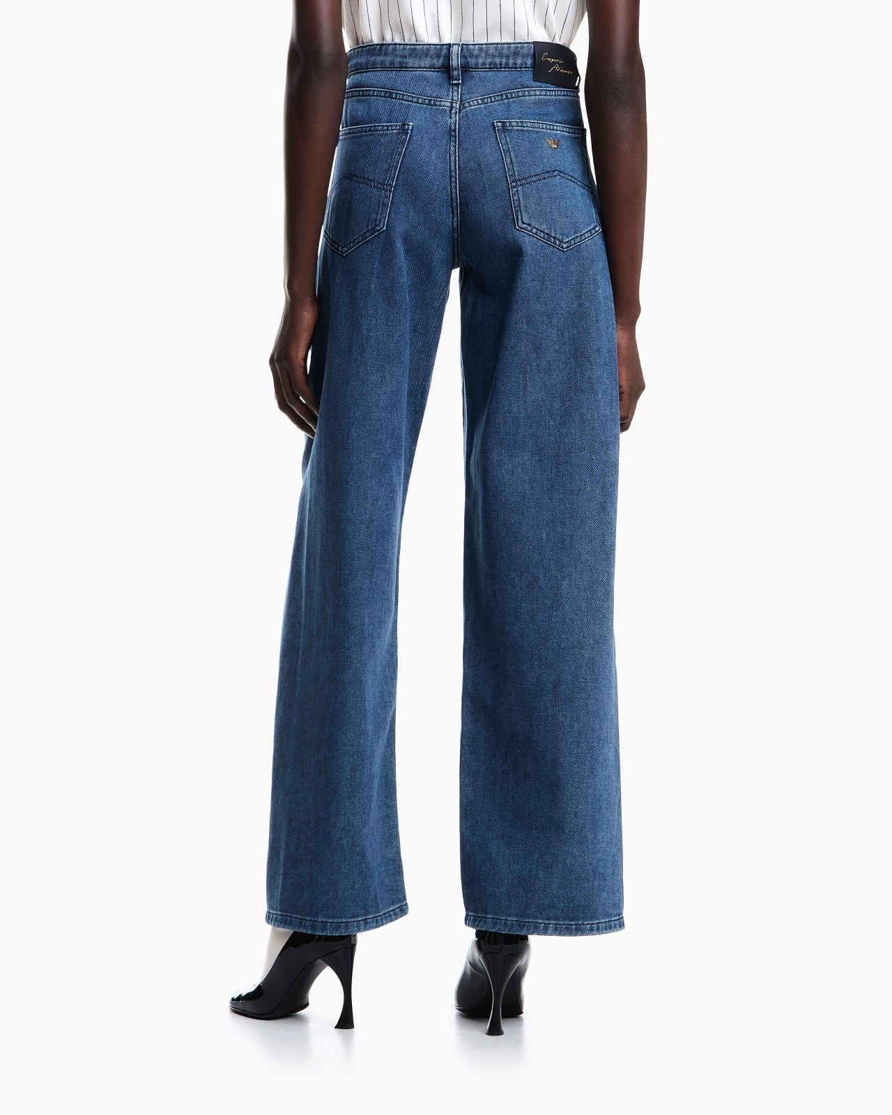 J6F RELAXED-FIT, WORN-LOOK DENIM JEANS - 3