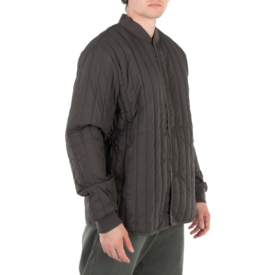 Rains Men's Green Banja Liner Bomber Jacket - 3