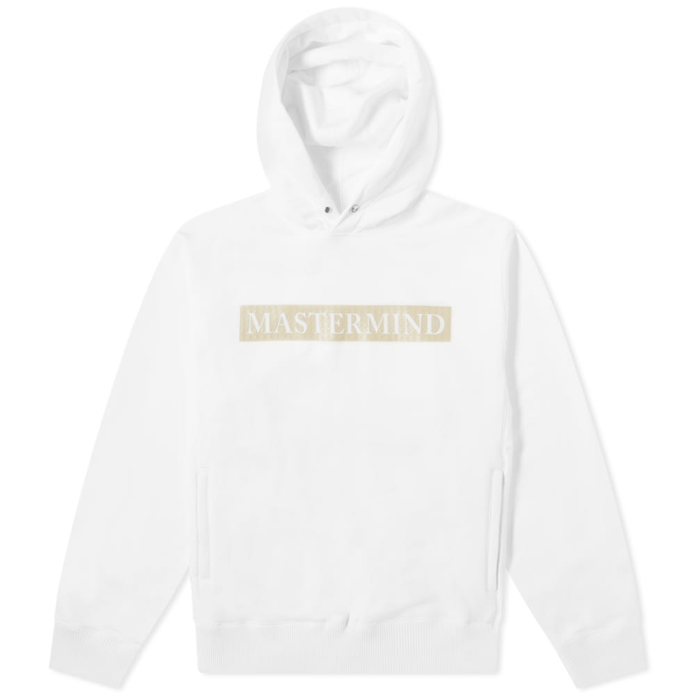 MASTERMIND WORLD Monogram Foam Print Popover Hoody - 1