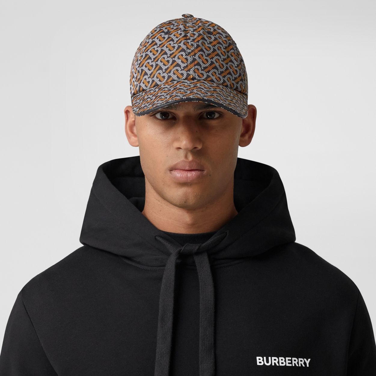 Monogram Print Cotton Baseball Cap - 3