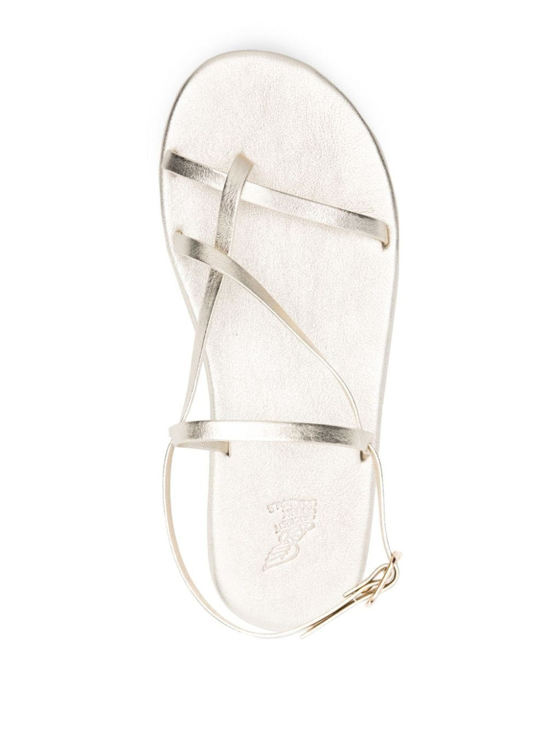 Alethea flat leather sandals 4