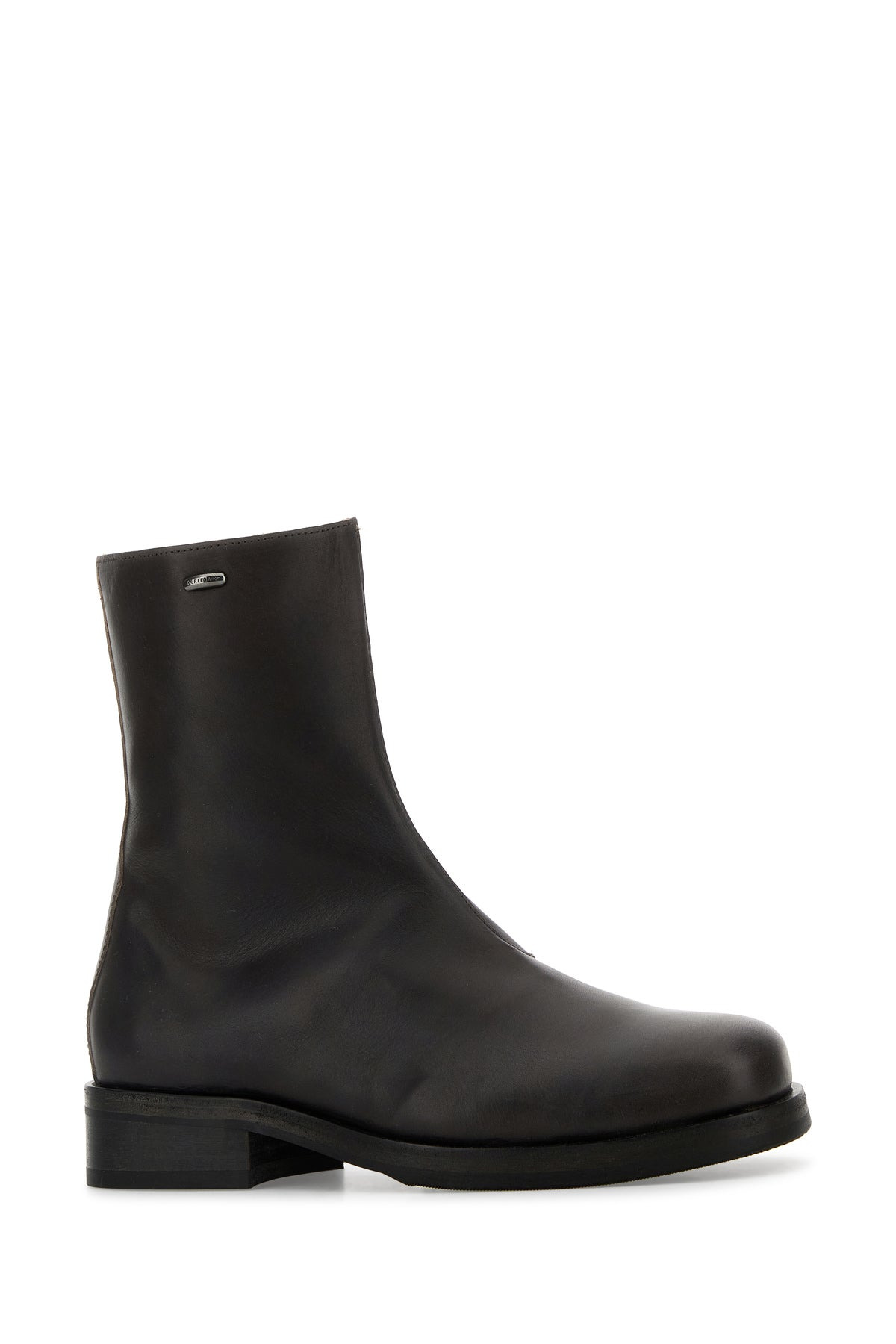 Chocolate leather Camion ankle boots - 2