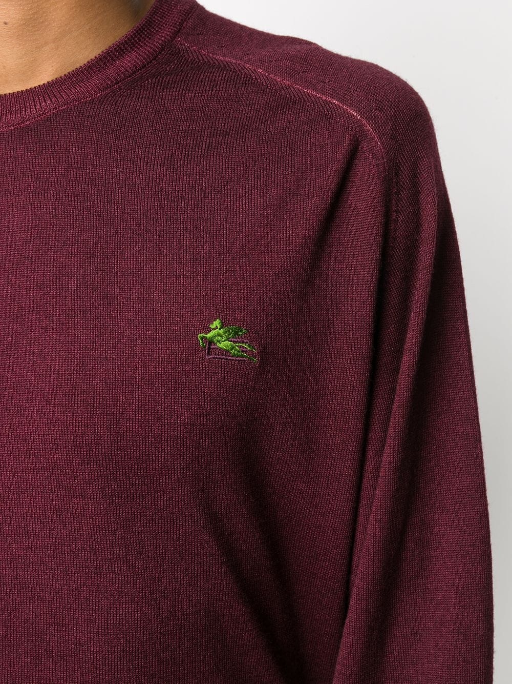 embroidered logo jumper - 5