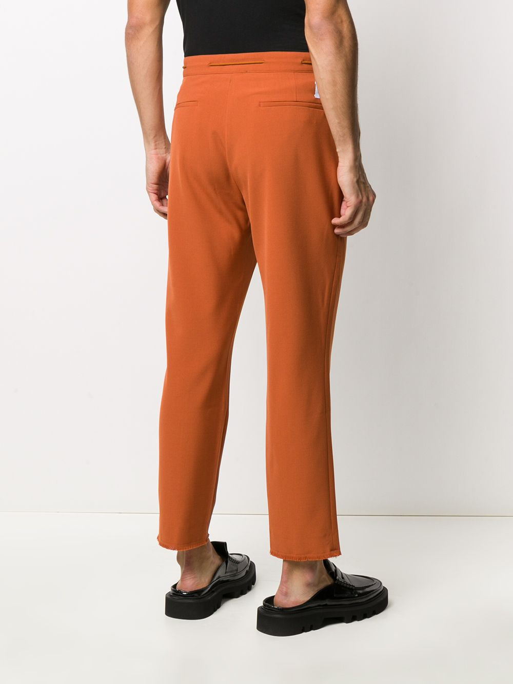 cropped track trousers - 4