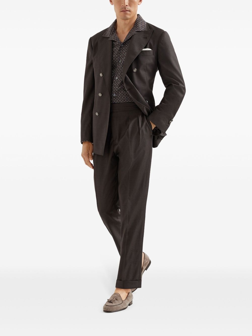 camp-collar shirt - 6