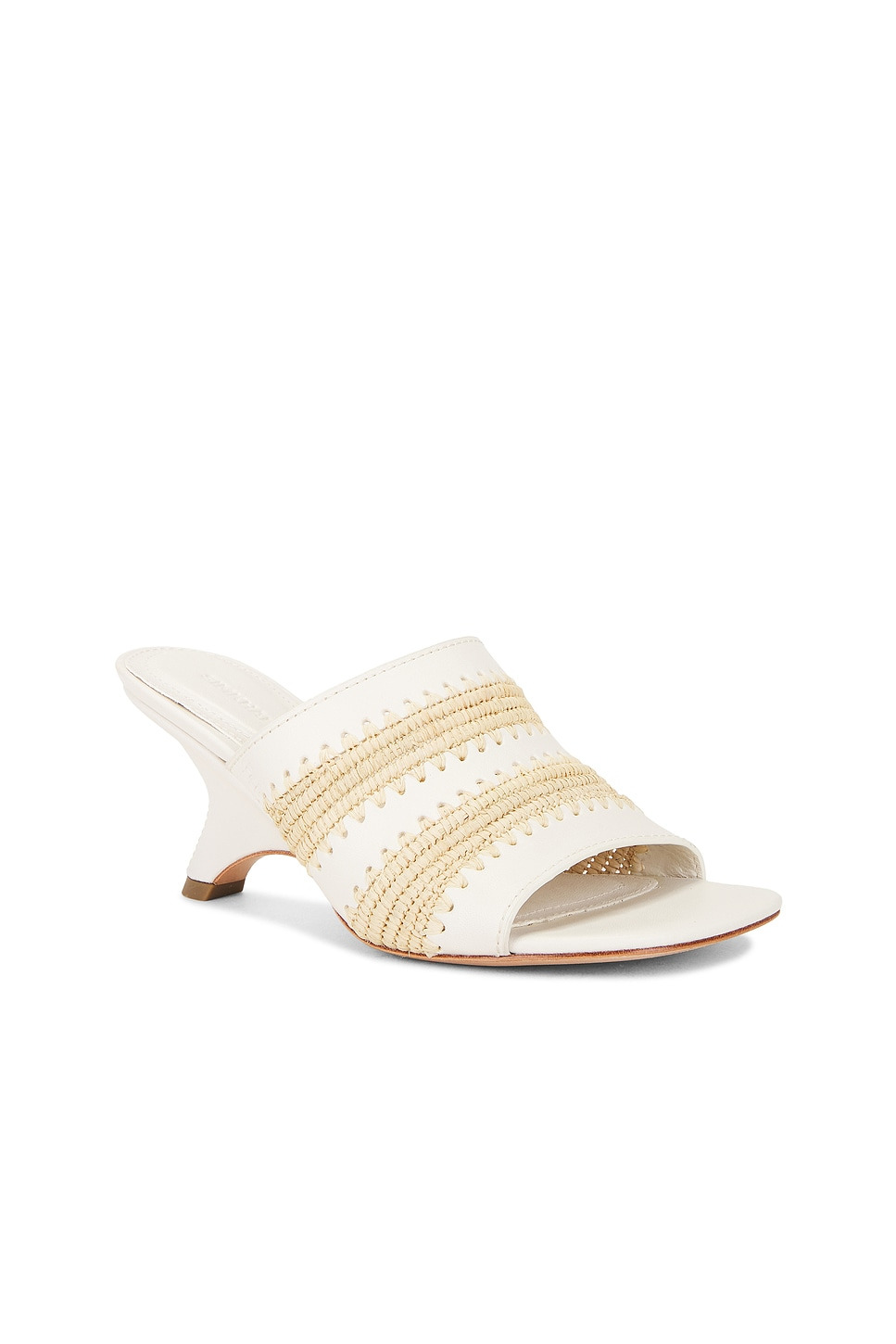 Shadow Mule Raffia Sandal - 2