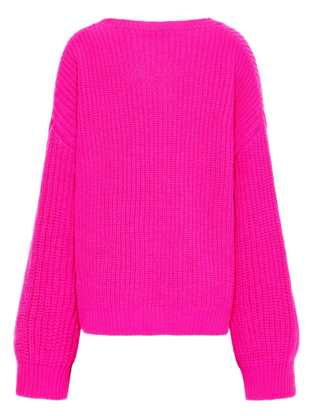 U-neck asymmetric jumper - 2