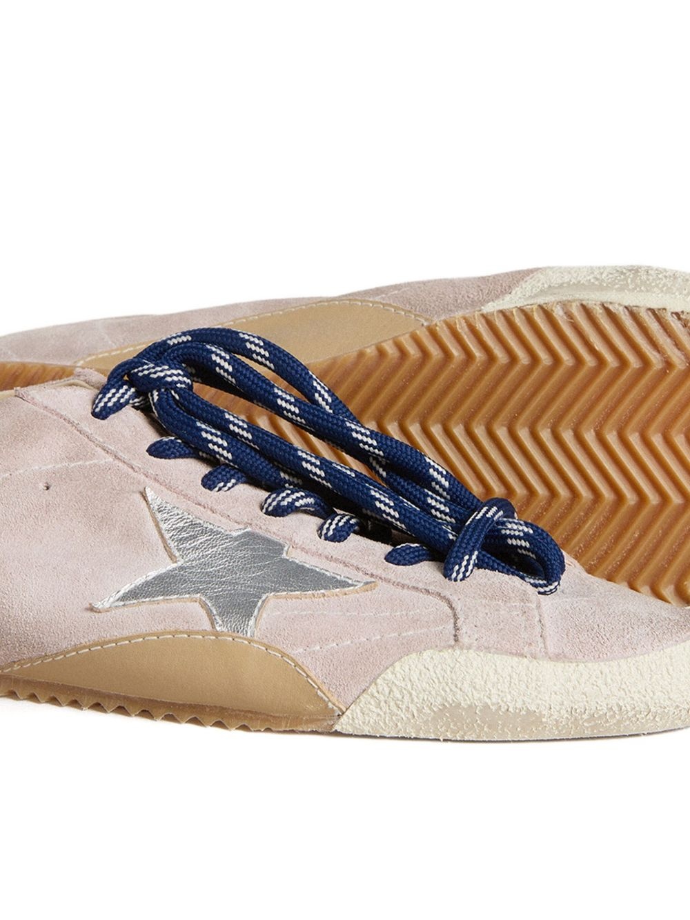 star-patch low-top sneakers - 4