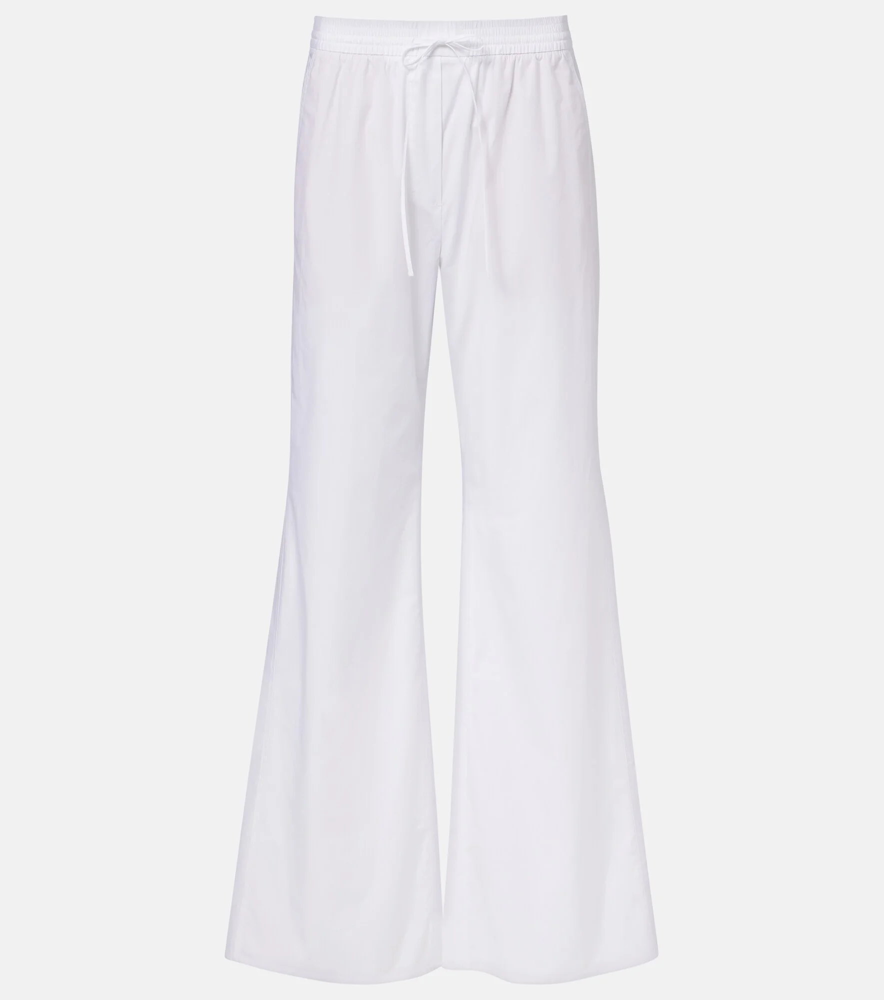 Poplin Power II cotton poplin wide-leg pants - 1
