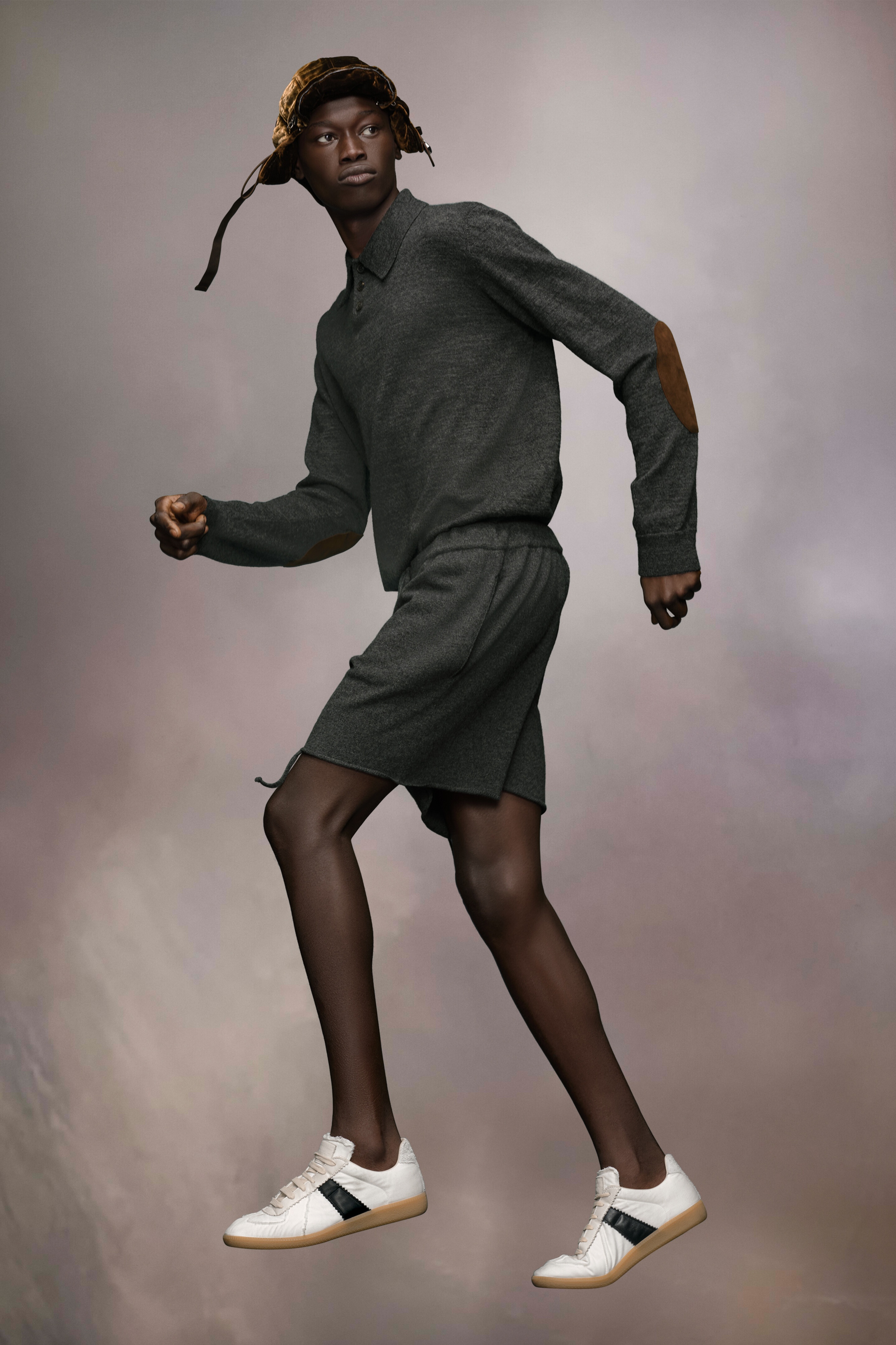 Cashmere knit shorts - 4