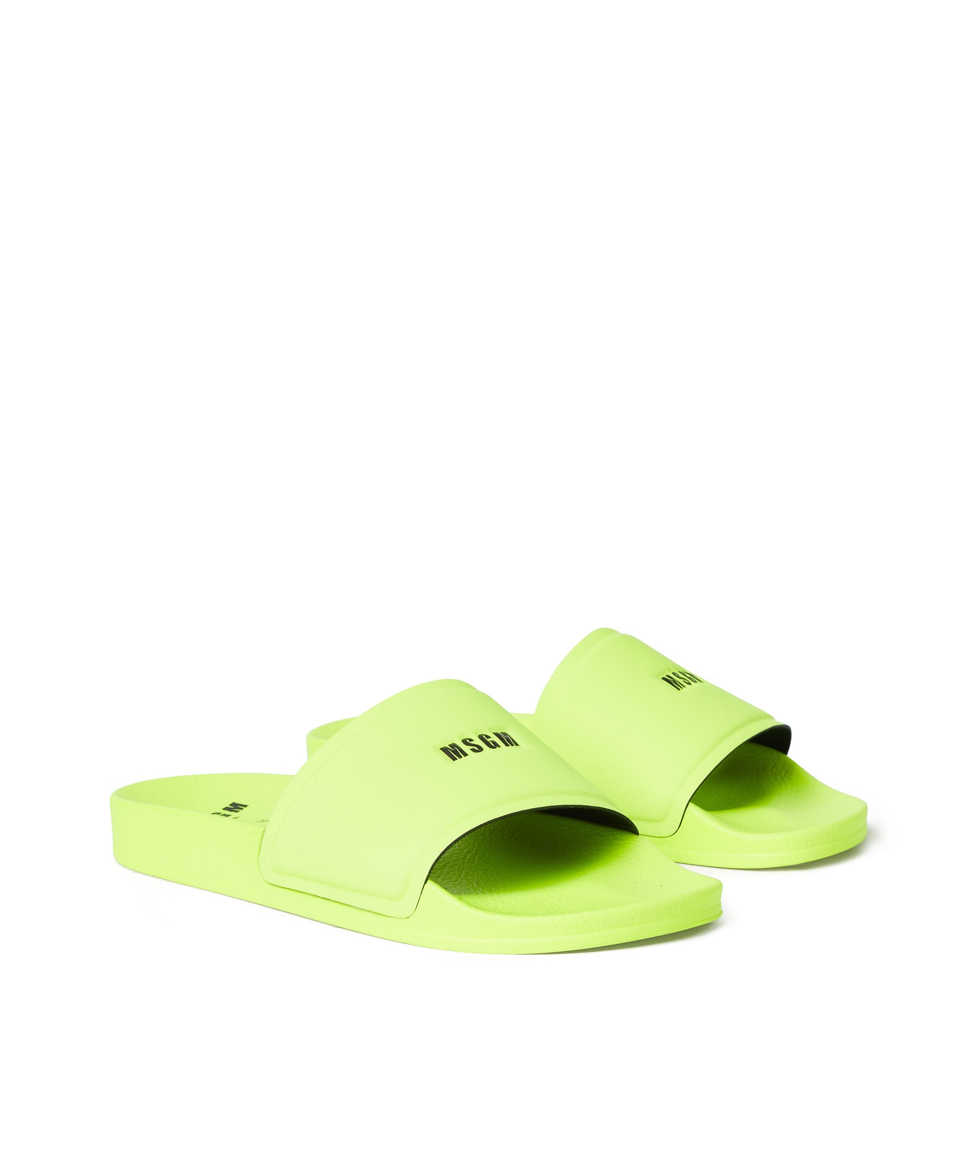 Pool slippers with MSGM micro logo - 1