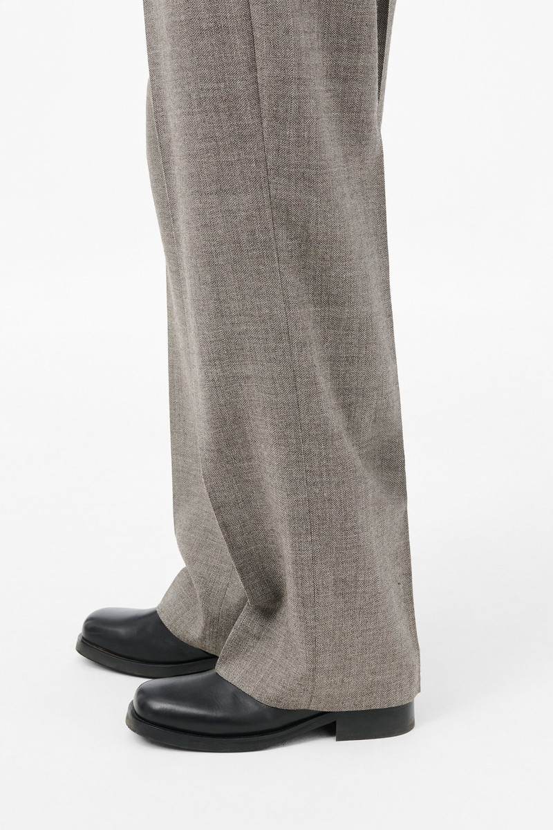 Borrowed Chino Brown Natural Herringbone 7
