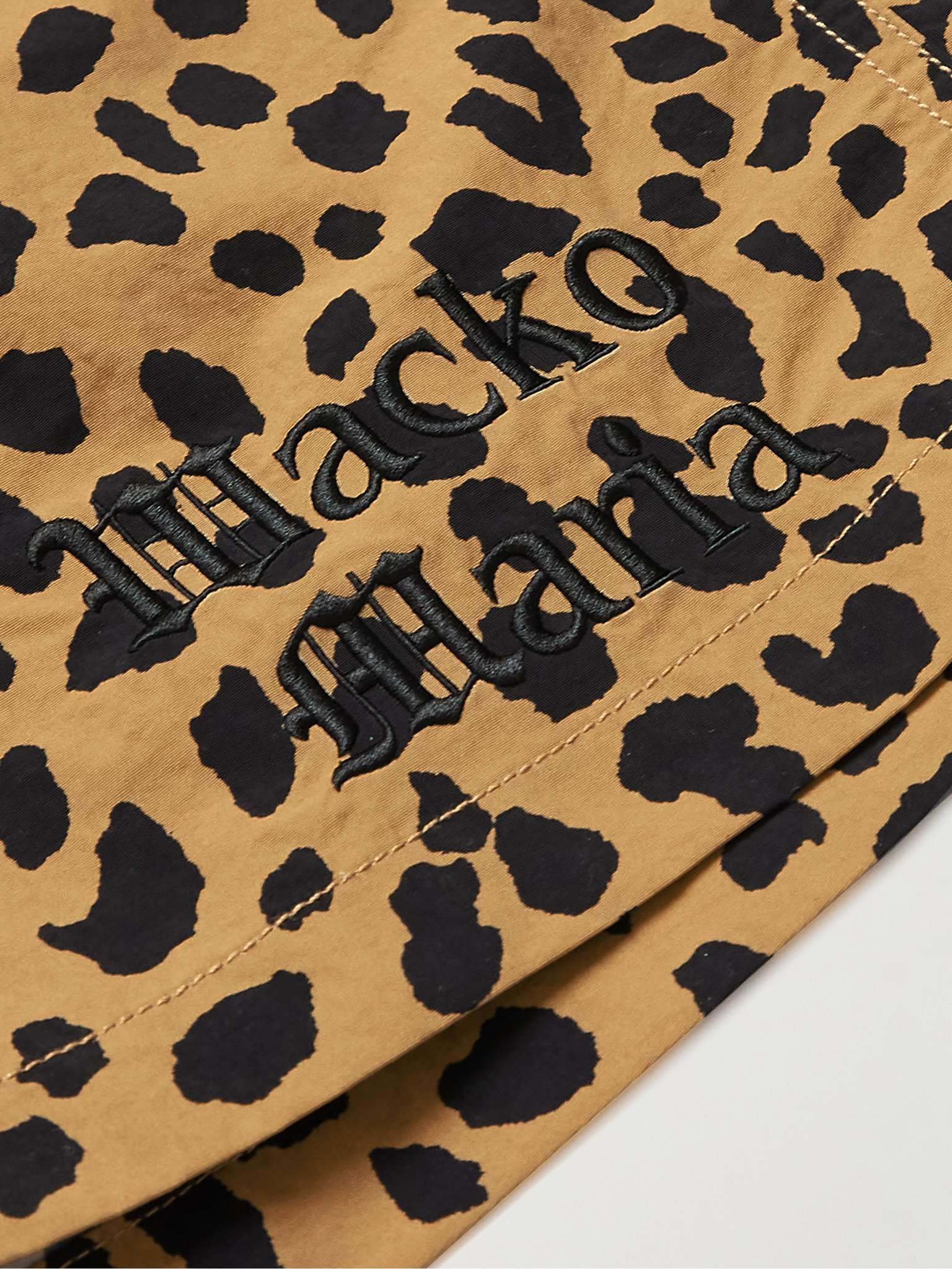 + Gramicci Straight-Leg Belted Leopard-Print Nylon Shorts - 3