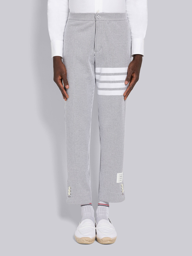 Seersucker Loopback 4-button Vent Trouser 1