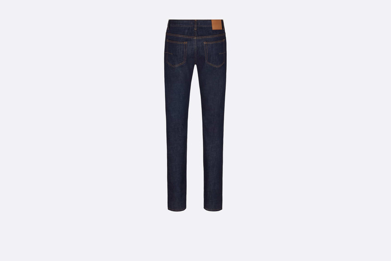 Dior Long Slim-Fit Dior Oblique Jeans outlook