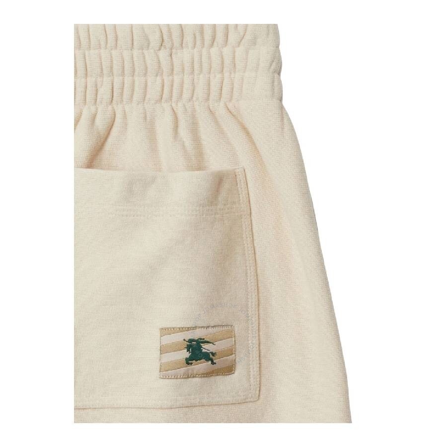Burberry Logo-Patch Cotton Shorts - 3