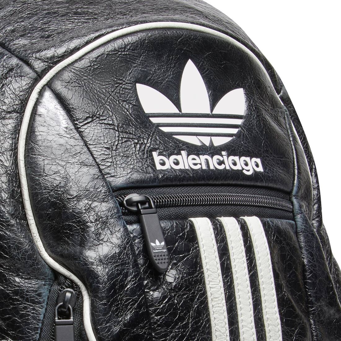 Men's Balenciaga / Adidas Small Backpack  in Black - 10
