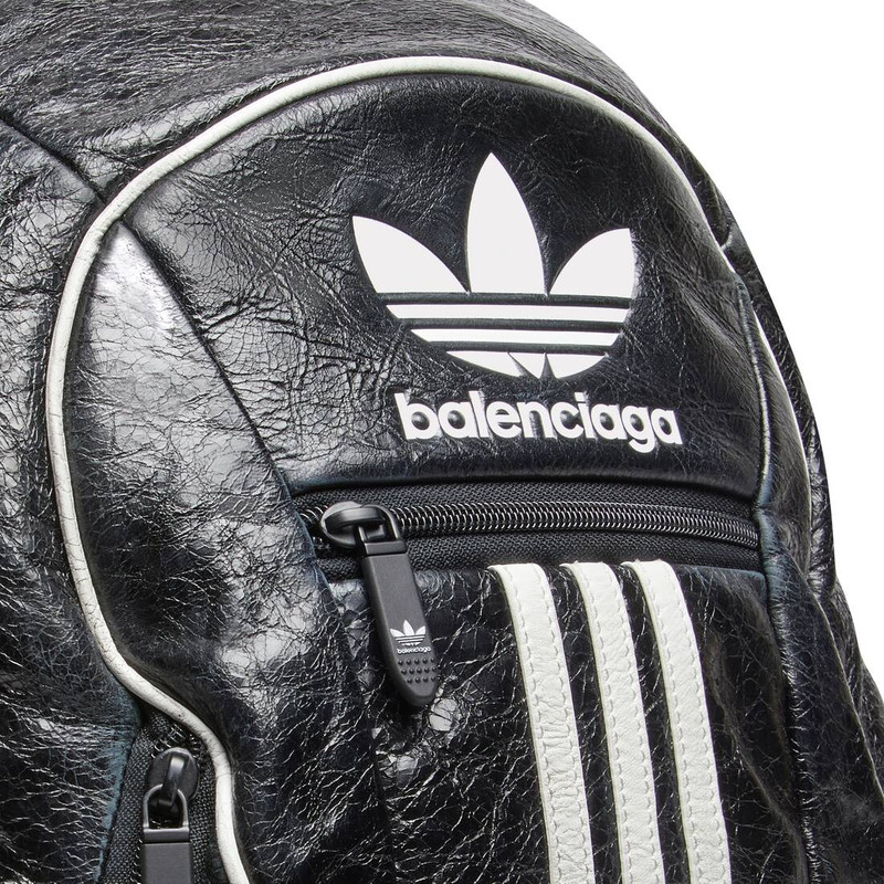 Men's Balenciaga / Adidas Small Backpack  in Black 10