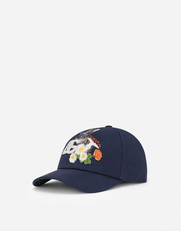 Cotton baseball cap with DG patch - 1