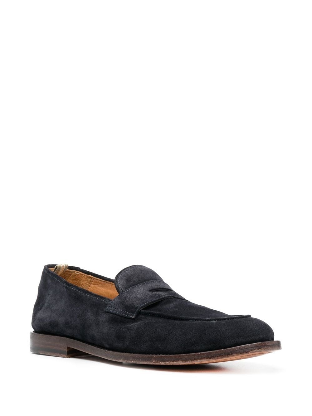 suede penny loafers - 2