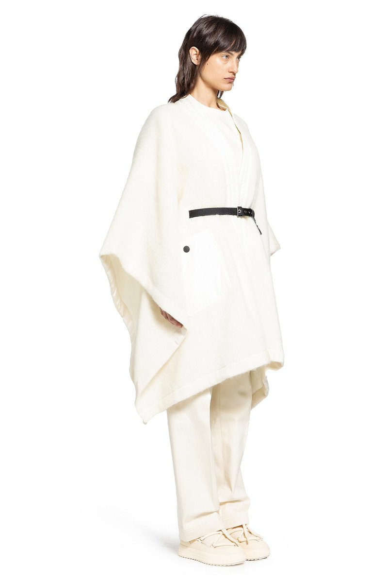 Moncler Grenoble Mohair Alpaca And Wool Blend Belted Cape outlook