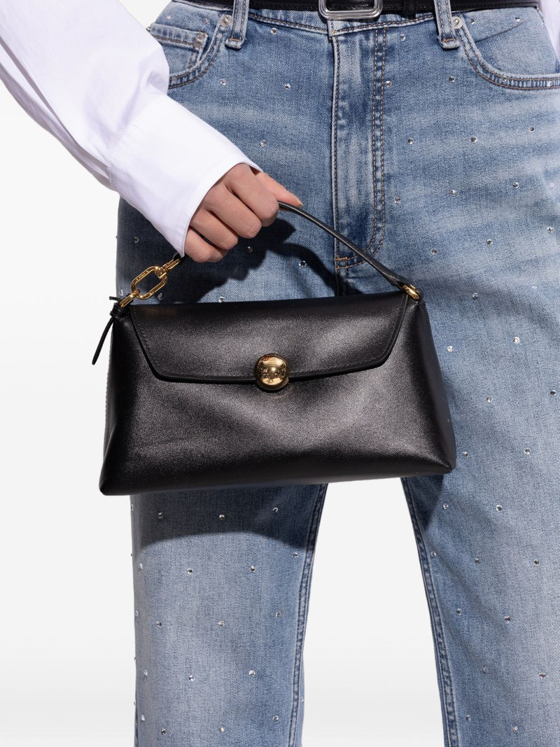 FURLA mini Sfera turnlock leather tote bag outlook