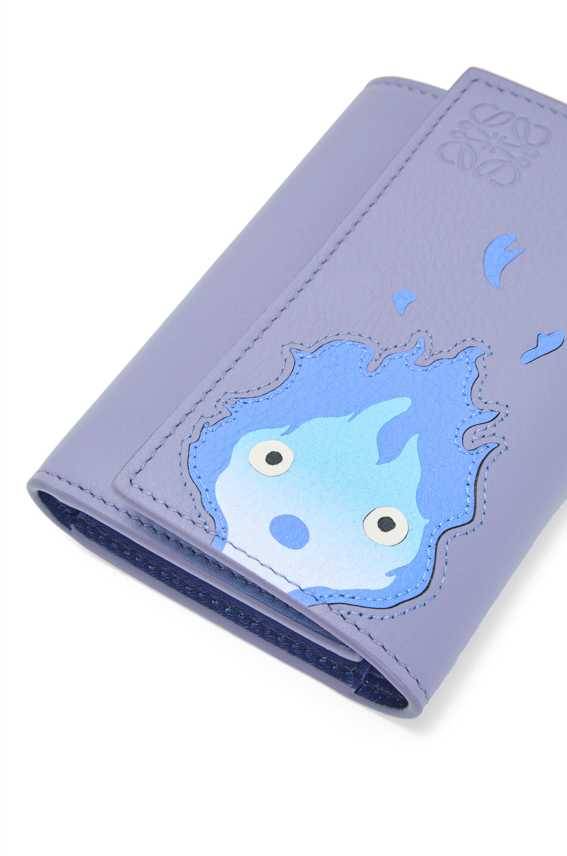 Calcifer small vertical wallet in classic calfskin - 6