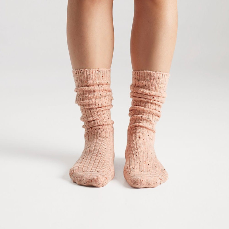 2 Pack Sparkle Rib Slouchy Socks 3