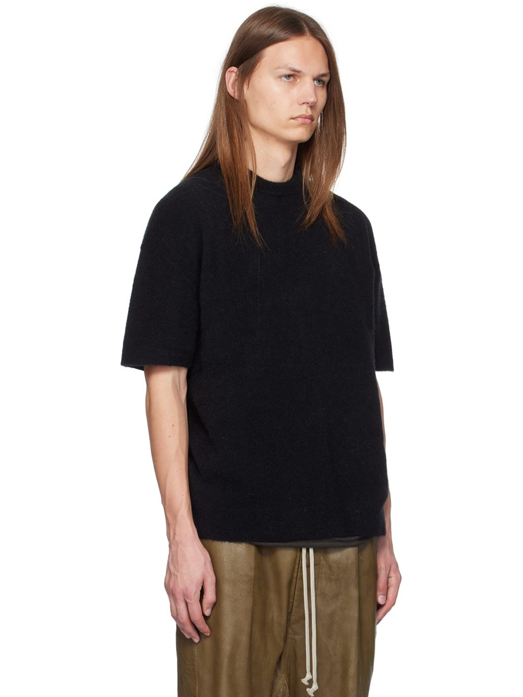 Black Tommy Sweater - 2