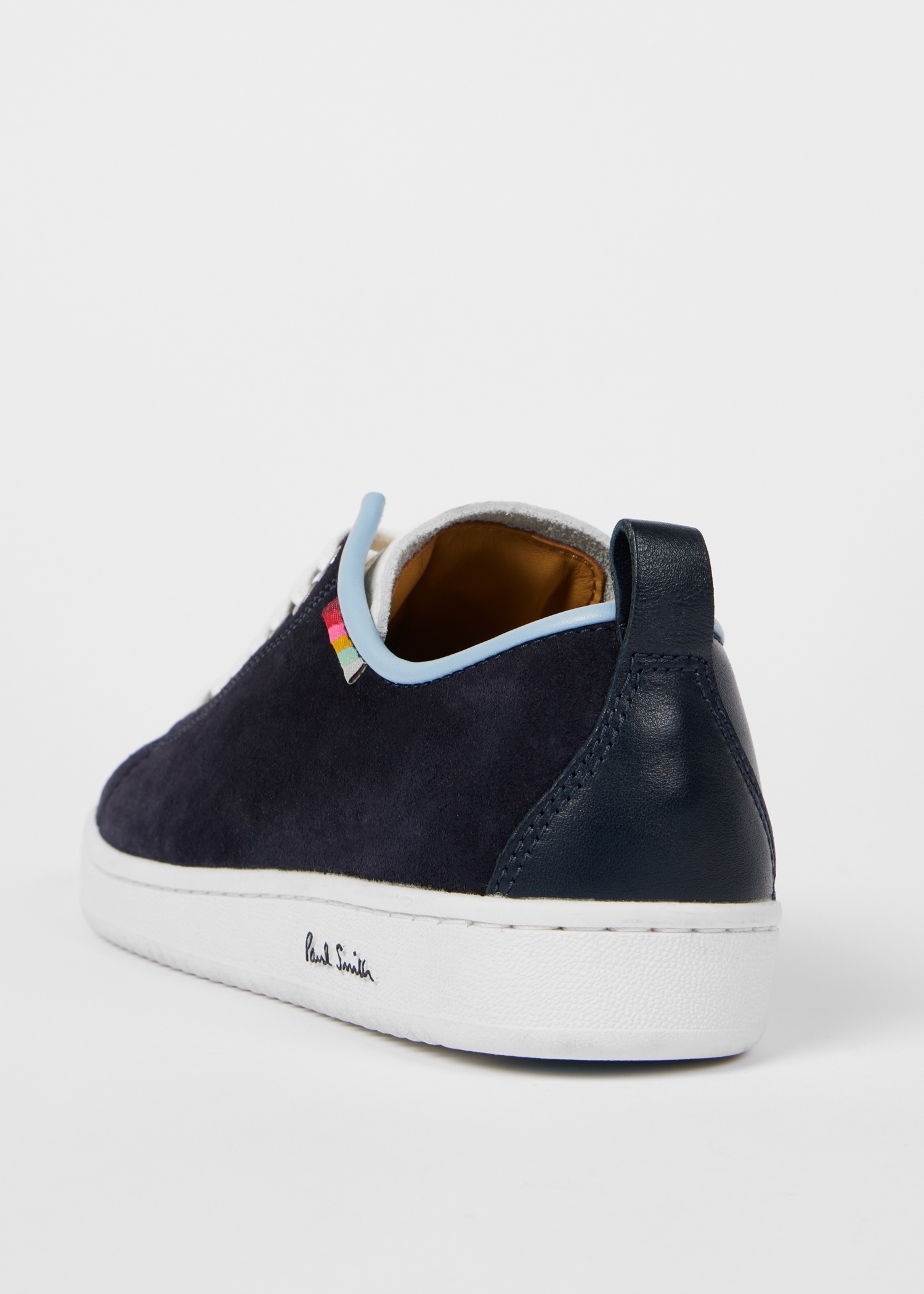 Women's Navy Suede 'Miyata' Trainers - 4