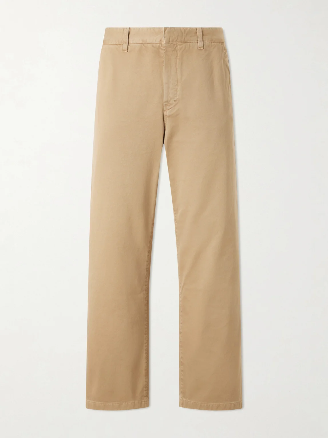 Genua Chino Straight-Leg Cotton Trousers - 1