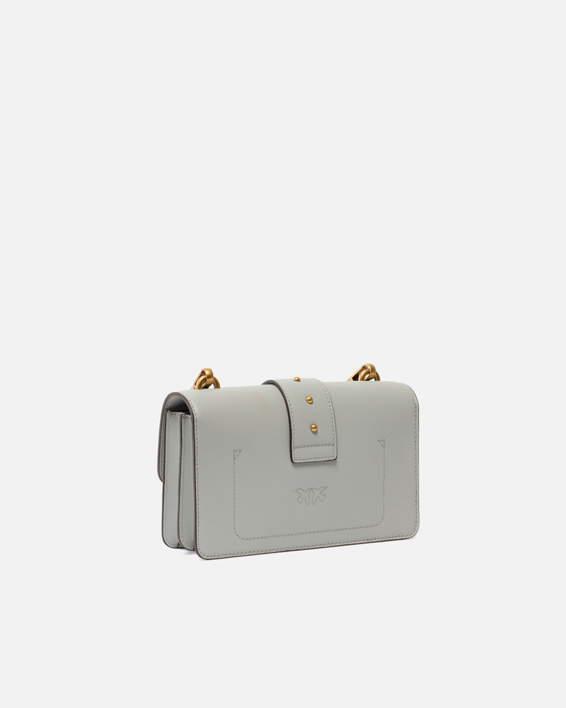 PINKO LOVE BAG ONE SMALL CROSSBODY BAG IN LEATHER outlook