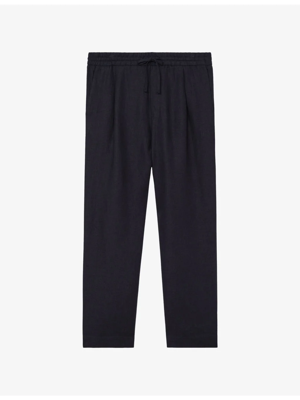 Barges Drawstring-Waist Linen Trousers - 1