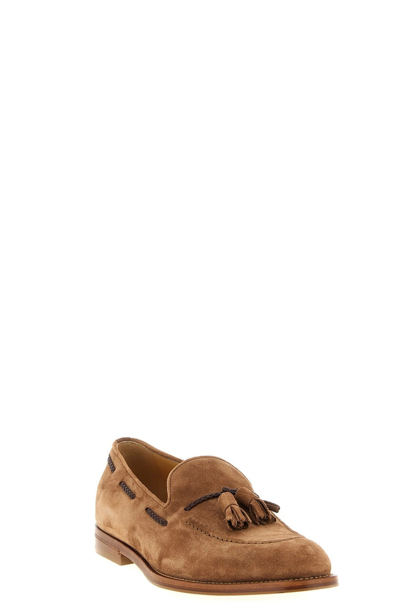 Brunello Cucinelli Suede loafers outlook