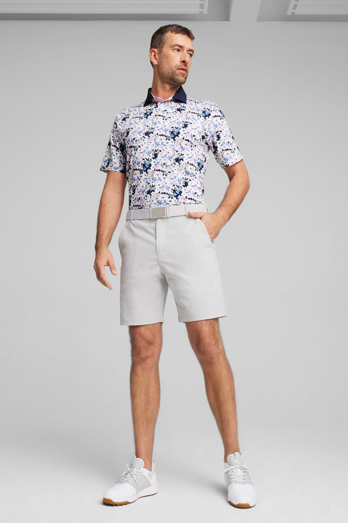 PUMA x ARNOLD PALMER Floral Men's Golf Polo - 6