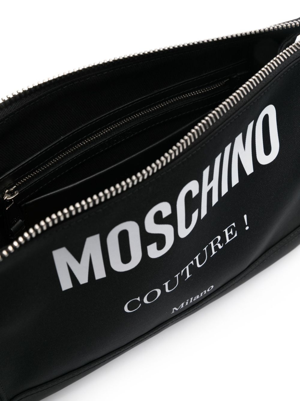 Moschino Couture-print clutch bag - 5
