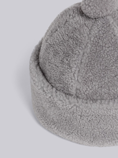 Thom Browne Shearling Oversized Pom Beanie outlook