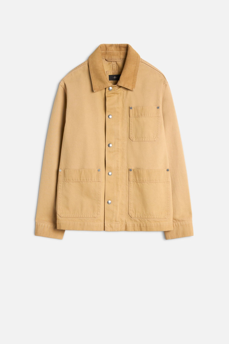 Utility Canvas Jacket in Winter Desert 1