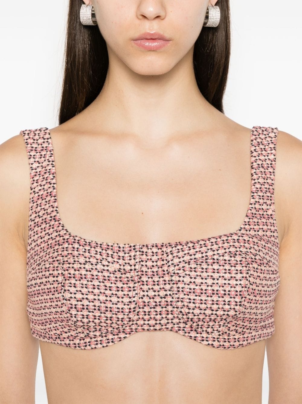 tweed bralette - 5