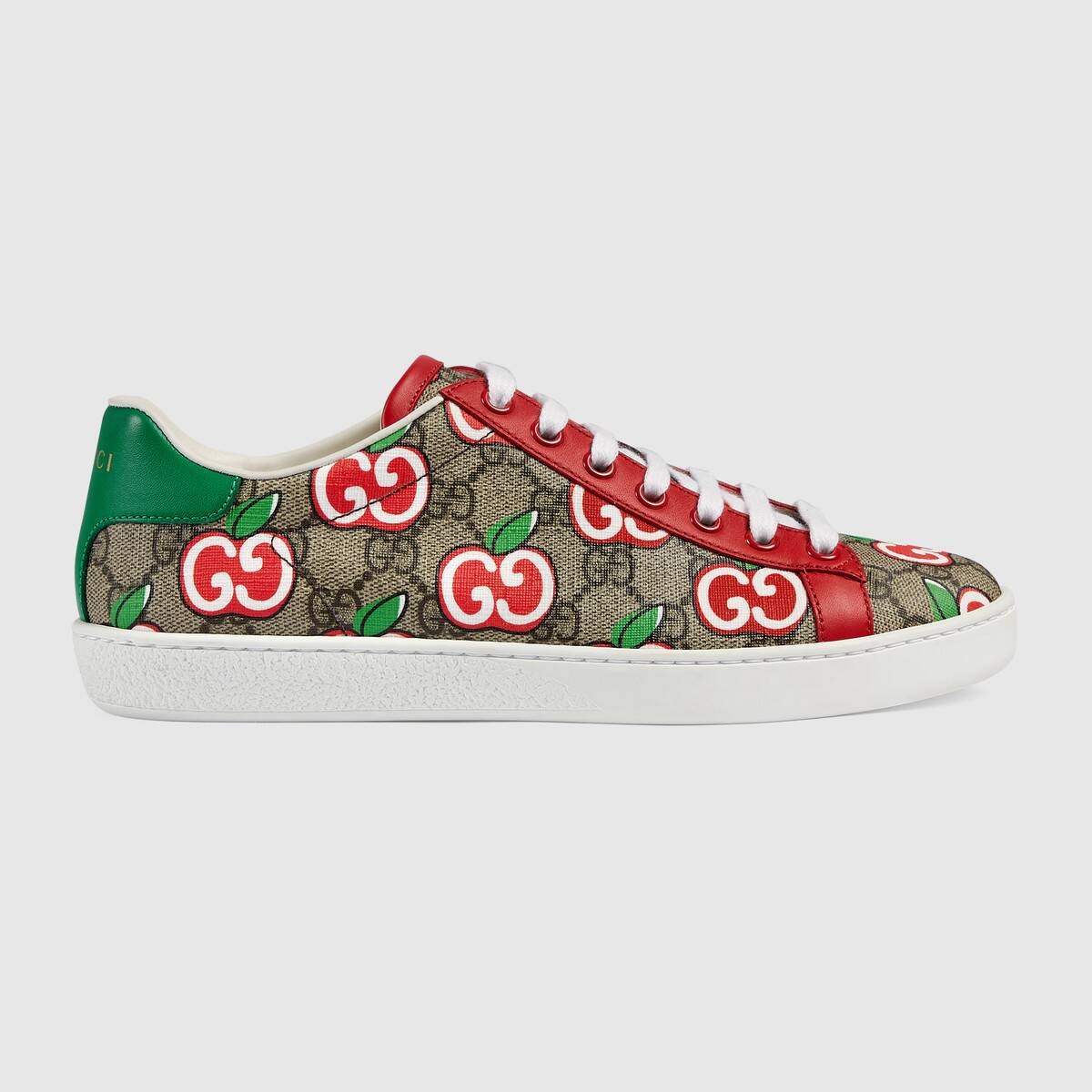  Women's Ace sneaker with GG apple print - 1