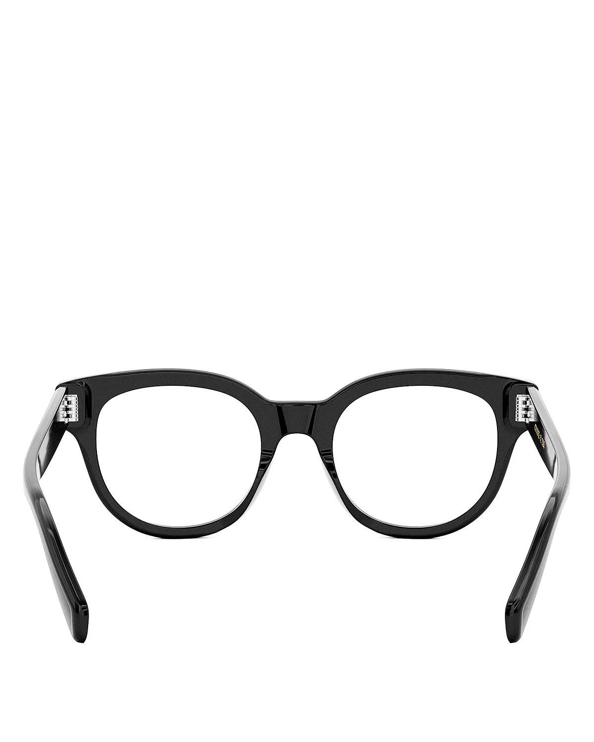 Bold 3 Dots Round Eyeglasses, 53mm - 5