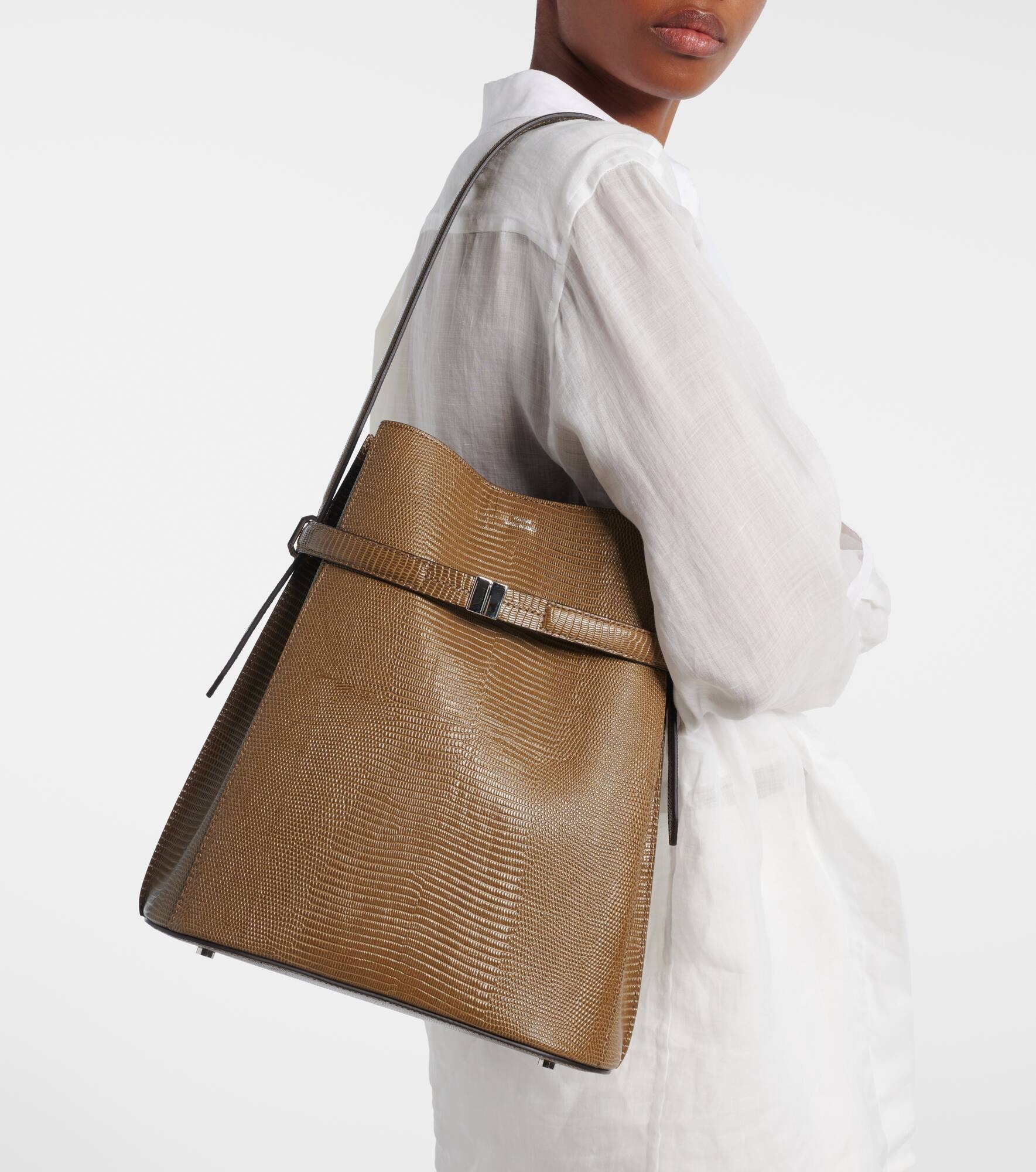 Leather bucket bag - 2
