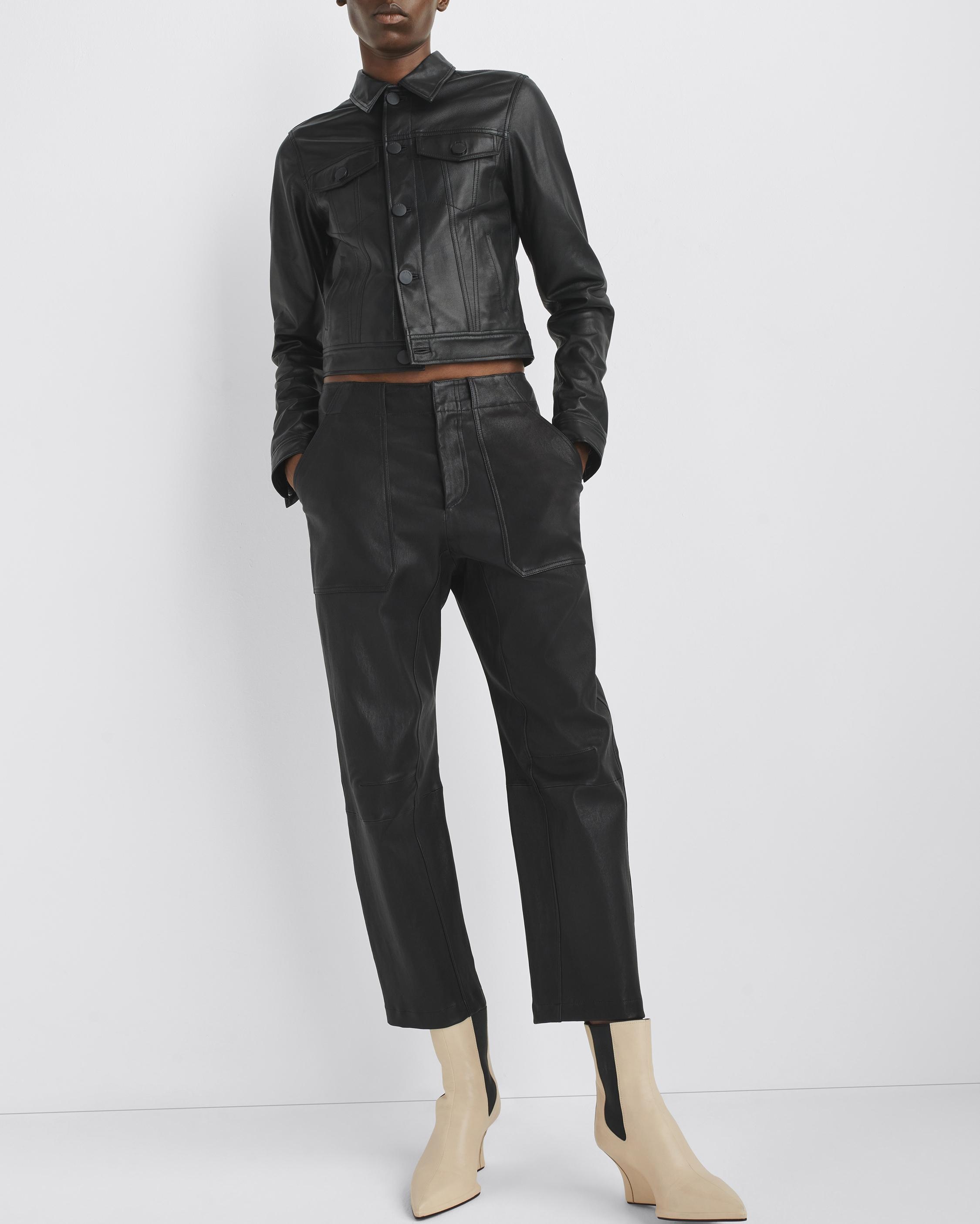 Leyton Workwear Leather Pant
Relaxed Fit - 2
