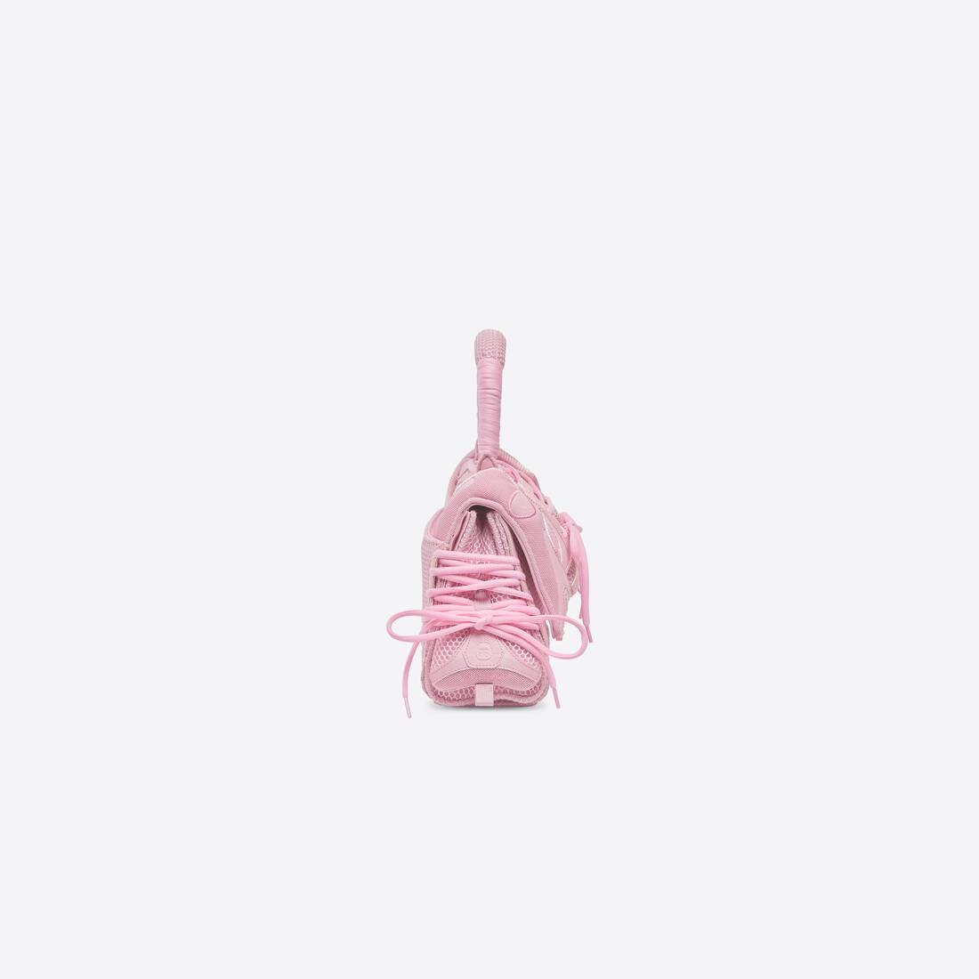 Women's Sneakerhead Small Handbag in Pink - 3