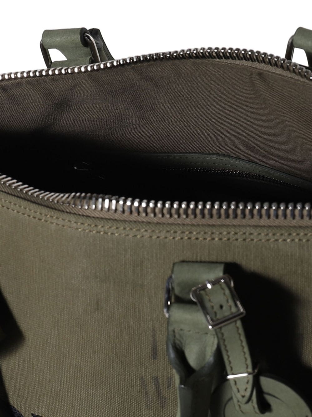 logo-embroidered bag - 4