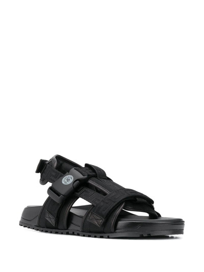 VERSACE logo-strap sandals outlook