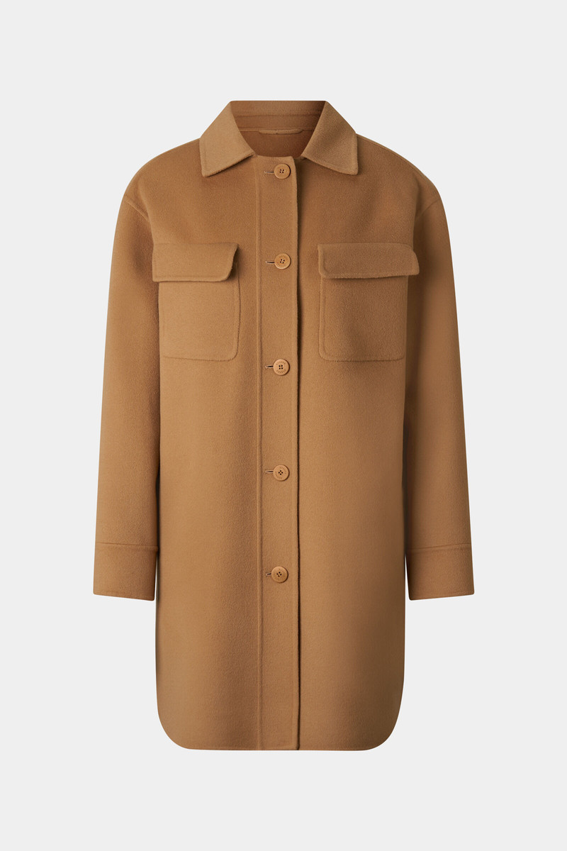 Tory Reversible Jacket in Camel 1
